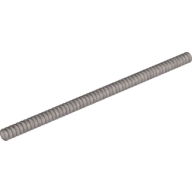 Lego trubka (trubička) žebrovaná průměr 7mm délka 19L, stříbrná (6170251)